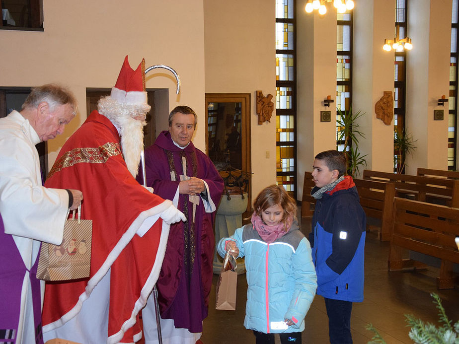 Der heilige Nikolaus in "Heilig Kreuz" Zierenberg